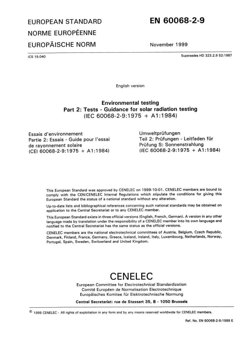 BS EN 60068-2-9-2000.pdf_第3页