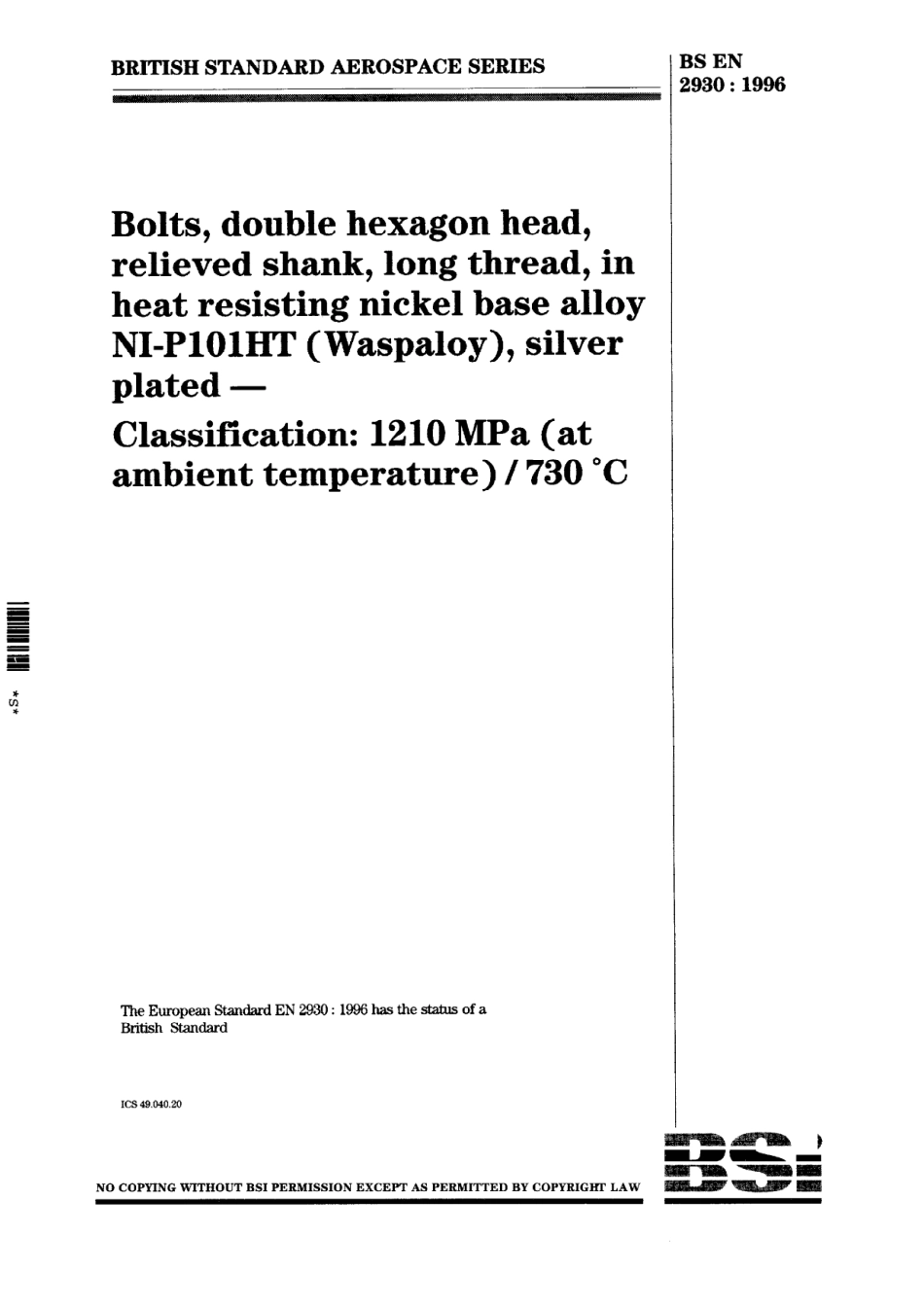 BS EN 02930-1996 scan.pdf_第1页