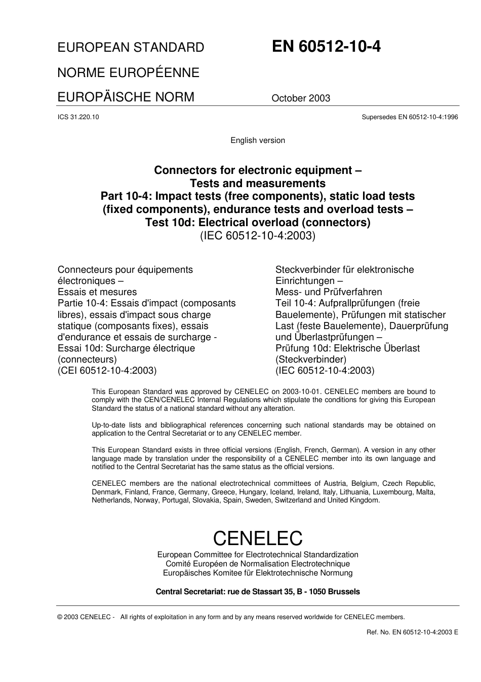 BS EN 60512-10-4-2003.pdf_第3页