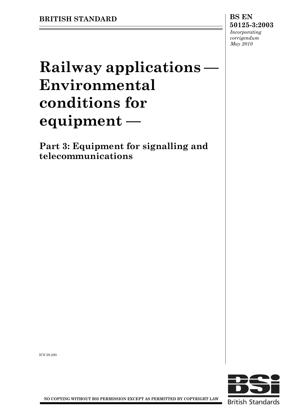 BS EN 50125-3-2003 (2010).pdf_第1页