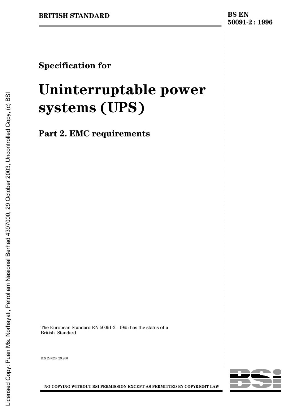 BS EN 50091-2-1996.pdf_第2页