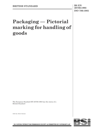 BS EN 20780-1993 (1998) ISO 780-1985.pdf