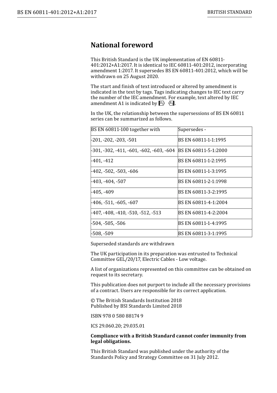 BS EN 60811-401-2012 + A1-2017.pdf_第2页