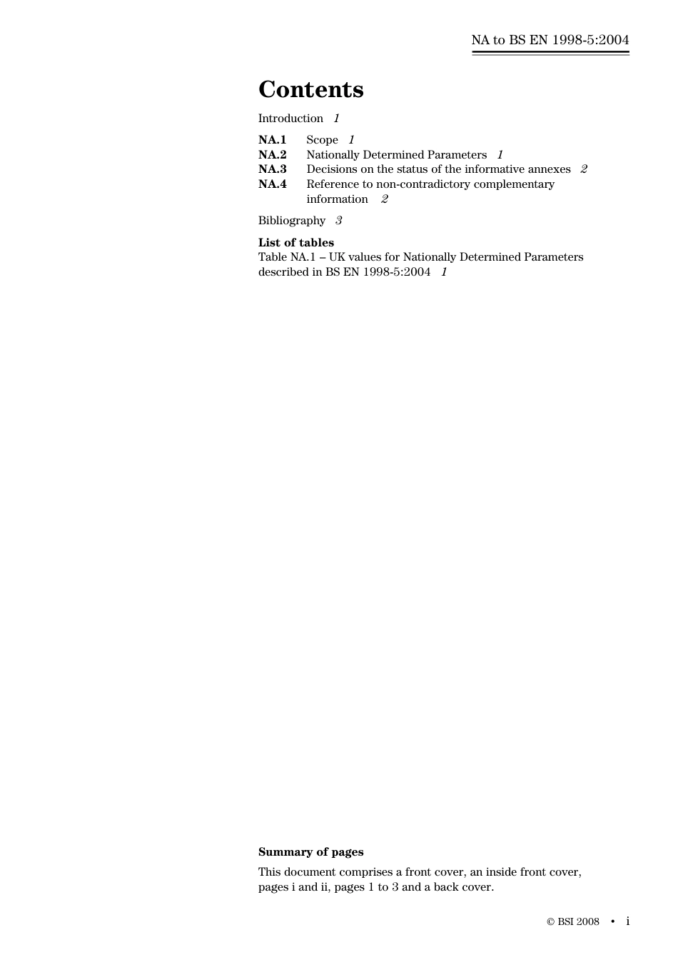 BS EN 01998-5-2004 (2005) NA 2008.pdf_第3页