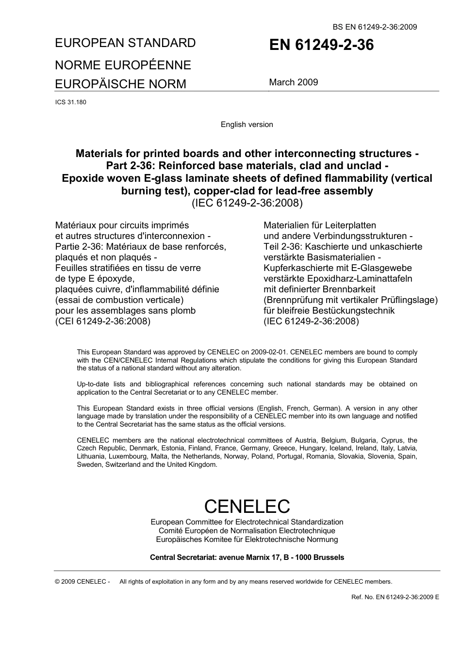 BS EN 61249-2-36-2009.pdf_第3页