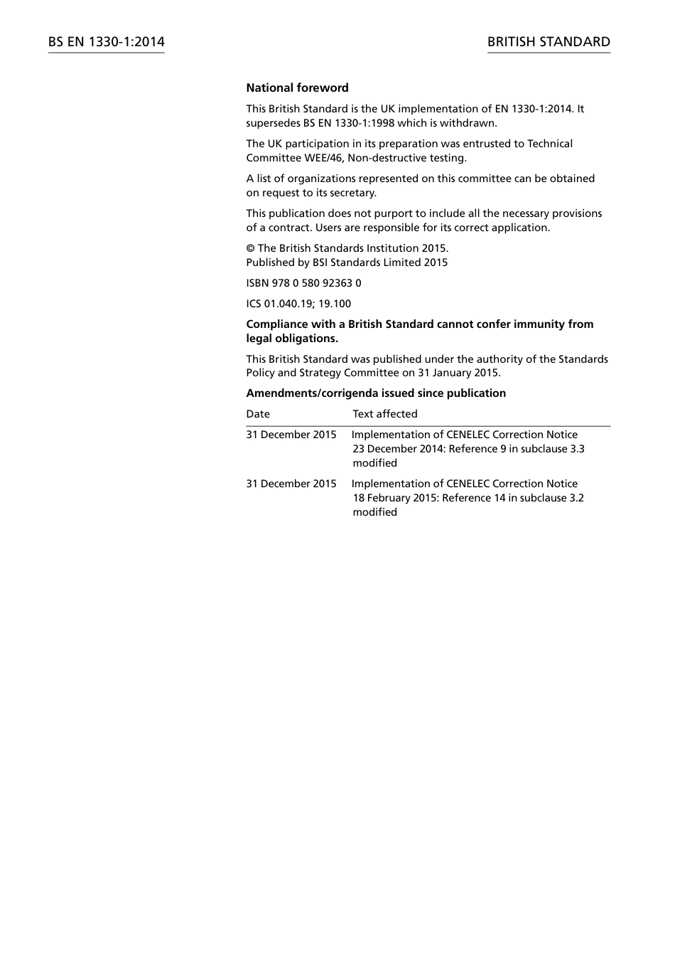 BS EN 01330-1-2014 (2015).pdf_第2页