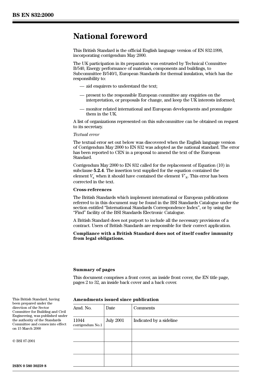 BS EN 00832-2000 (2001).pdf_第2页