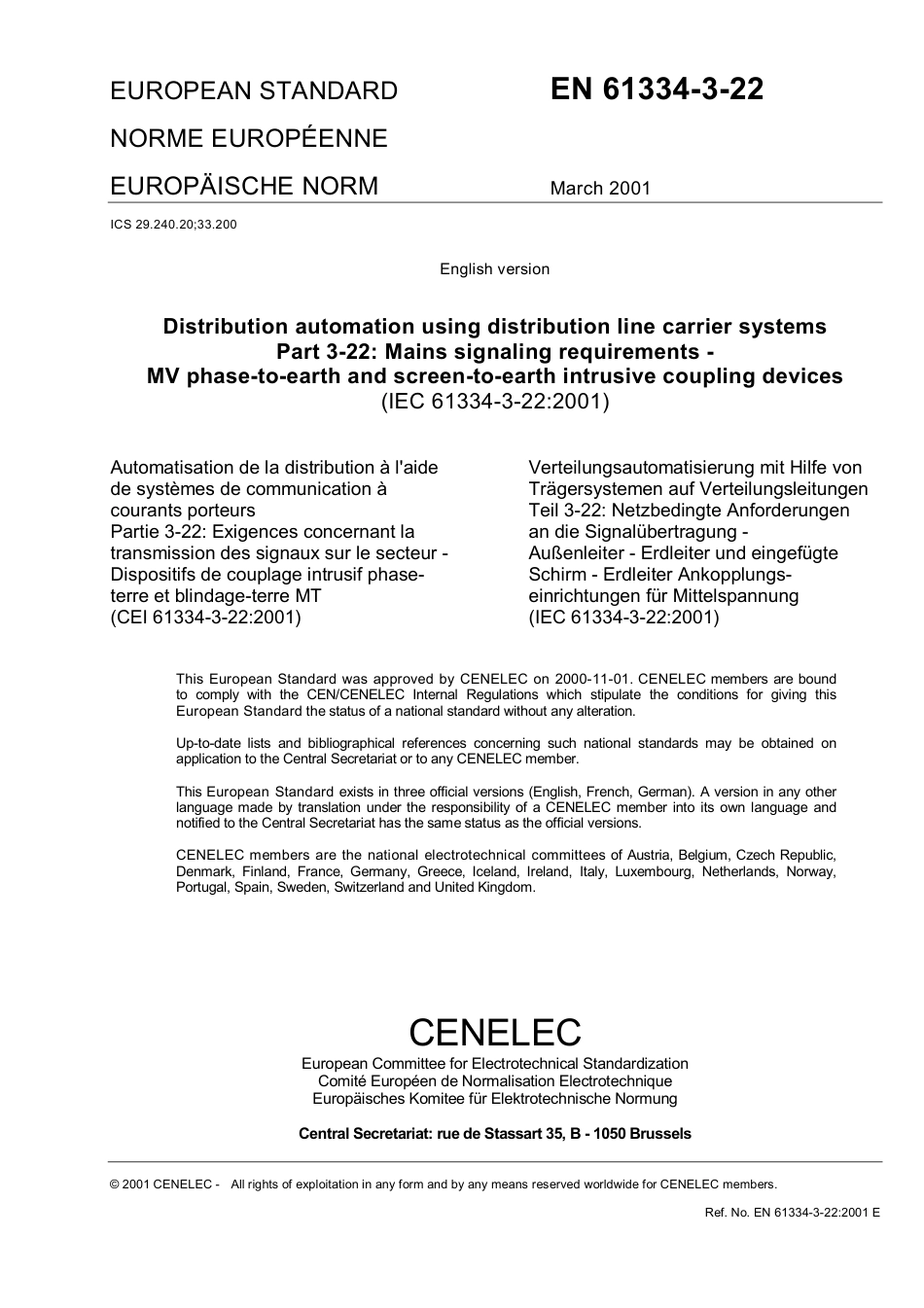 BS EN 61334-3-22-2001.pdf_第3页