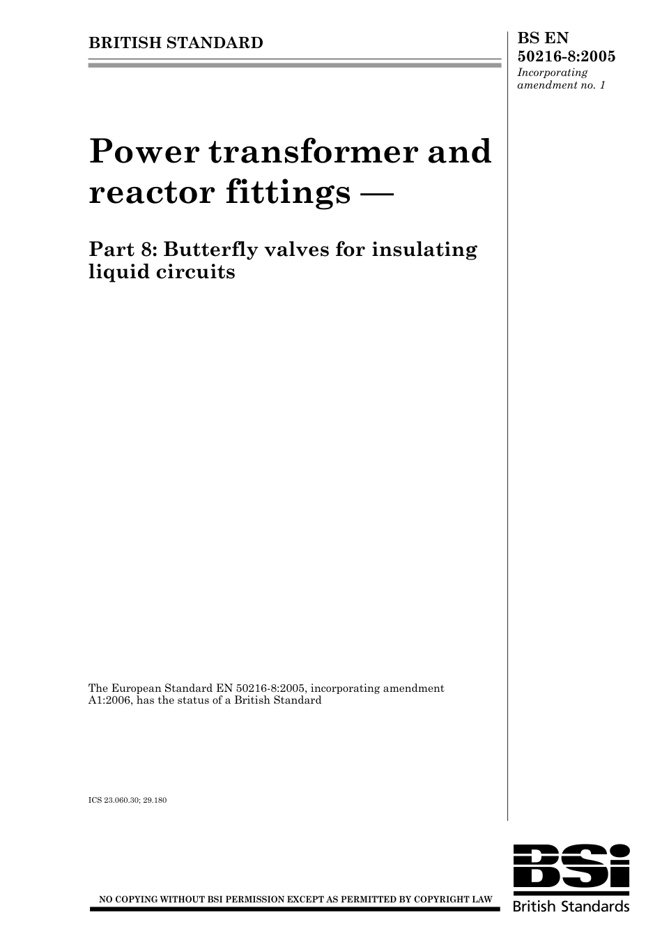 BS EN 50216-8-2005 (2007).pdf_第1页