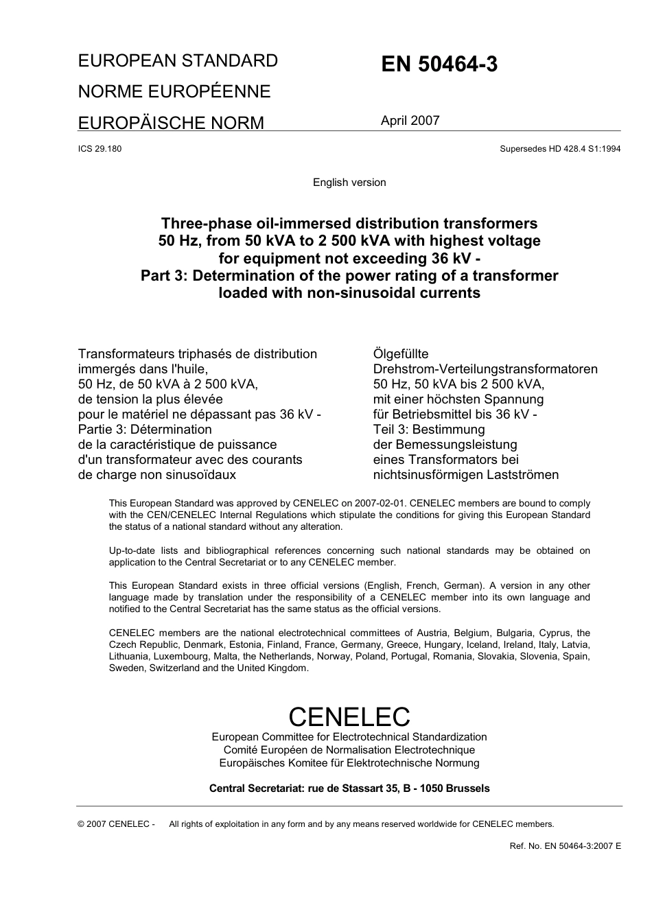 BS EN 50464-3-2007.pdf_第3页