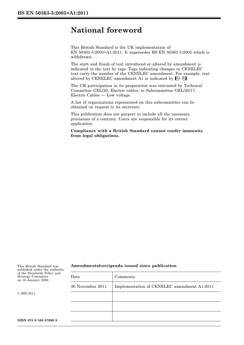 BS EN 50363-5-2005 + A1-2011.pdf_第2页