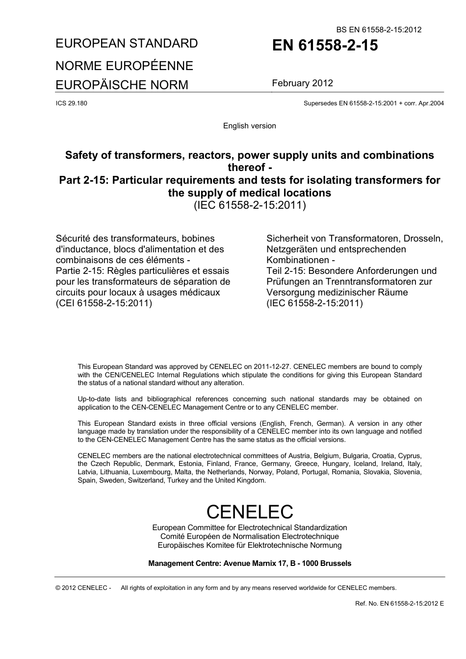 BS EN 61558-2-15-2012.pdf_第3页