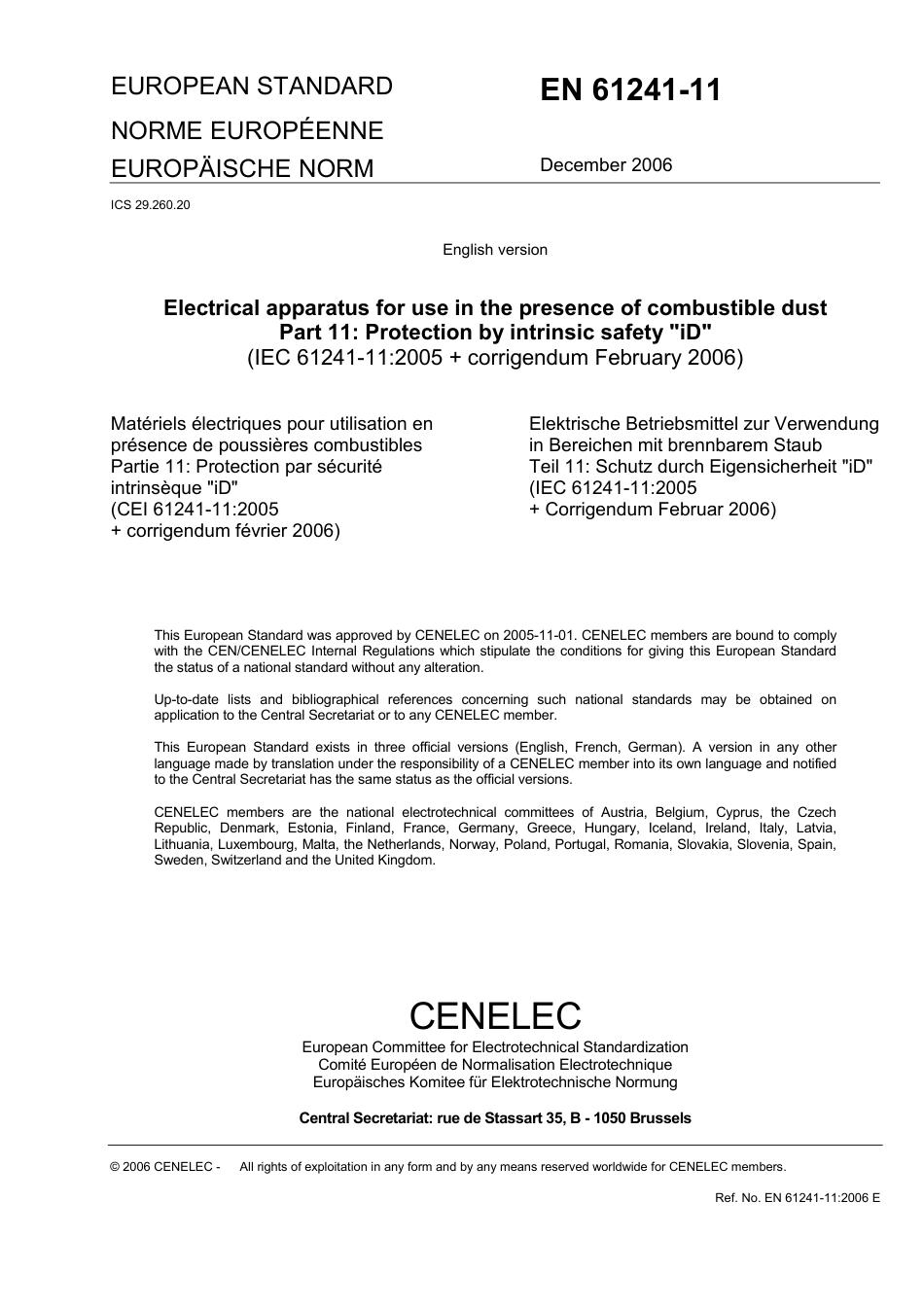 BS EN 61241-11-2006.pdf_第3页