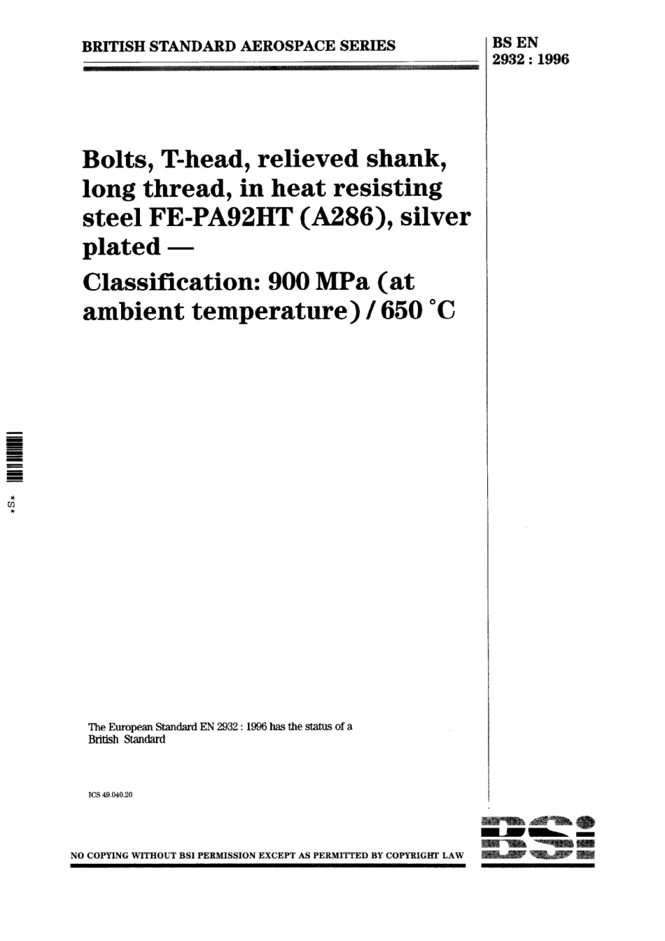 BS EN 02932-1996 scan.pdf_第1页