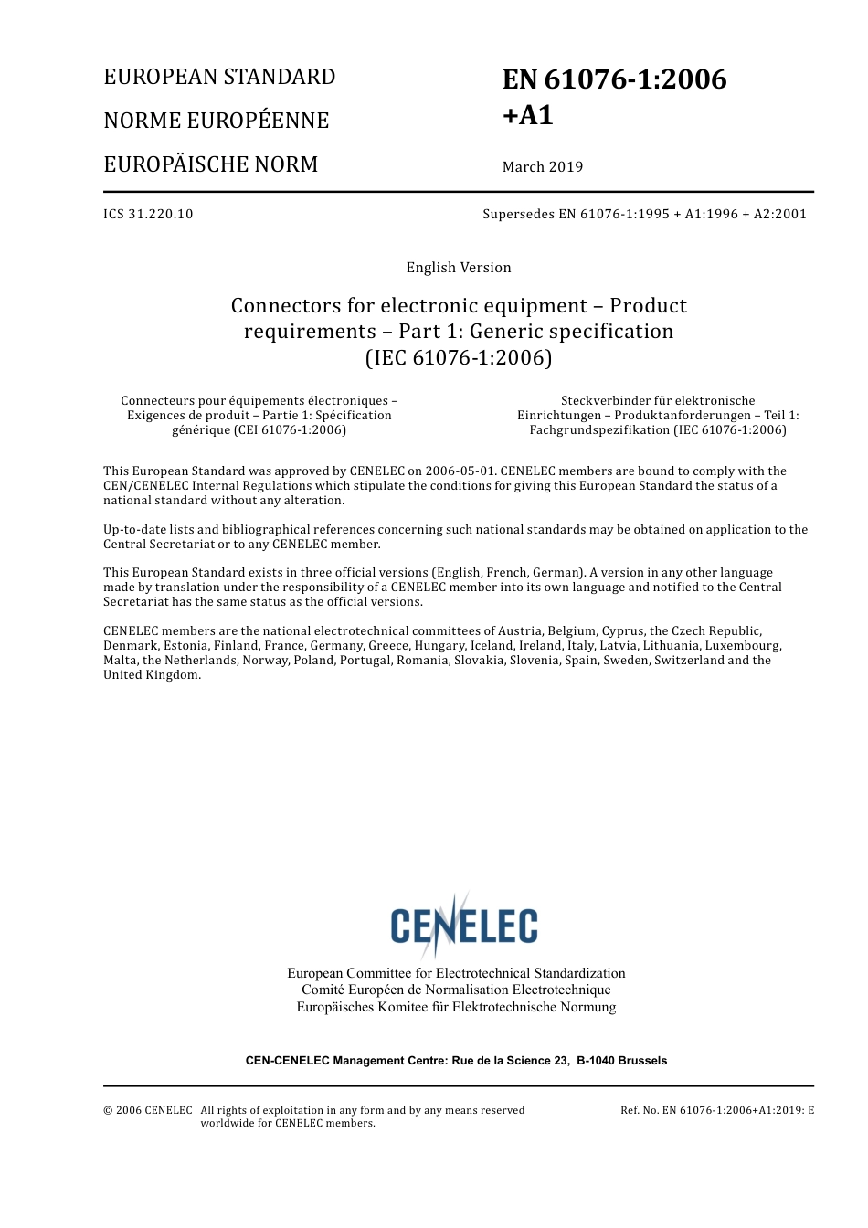 BS EN 61076-1-2006 + A1-2019.pdf_第3页