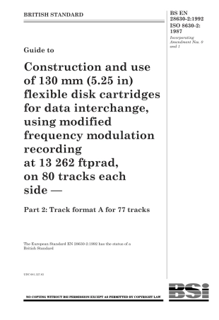 BS EN 28630-2-1992 (2000) ISO 8630-2-1987.pdf