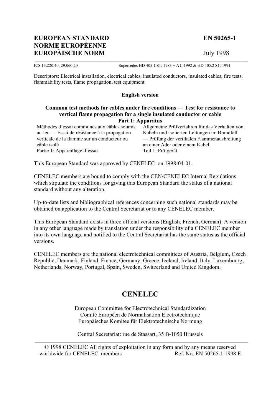 BS EN 50265-1-1999.pdf_第3页