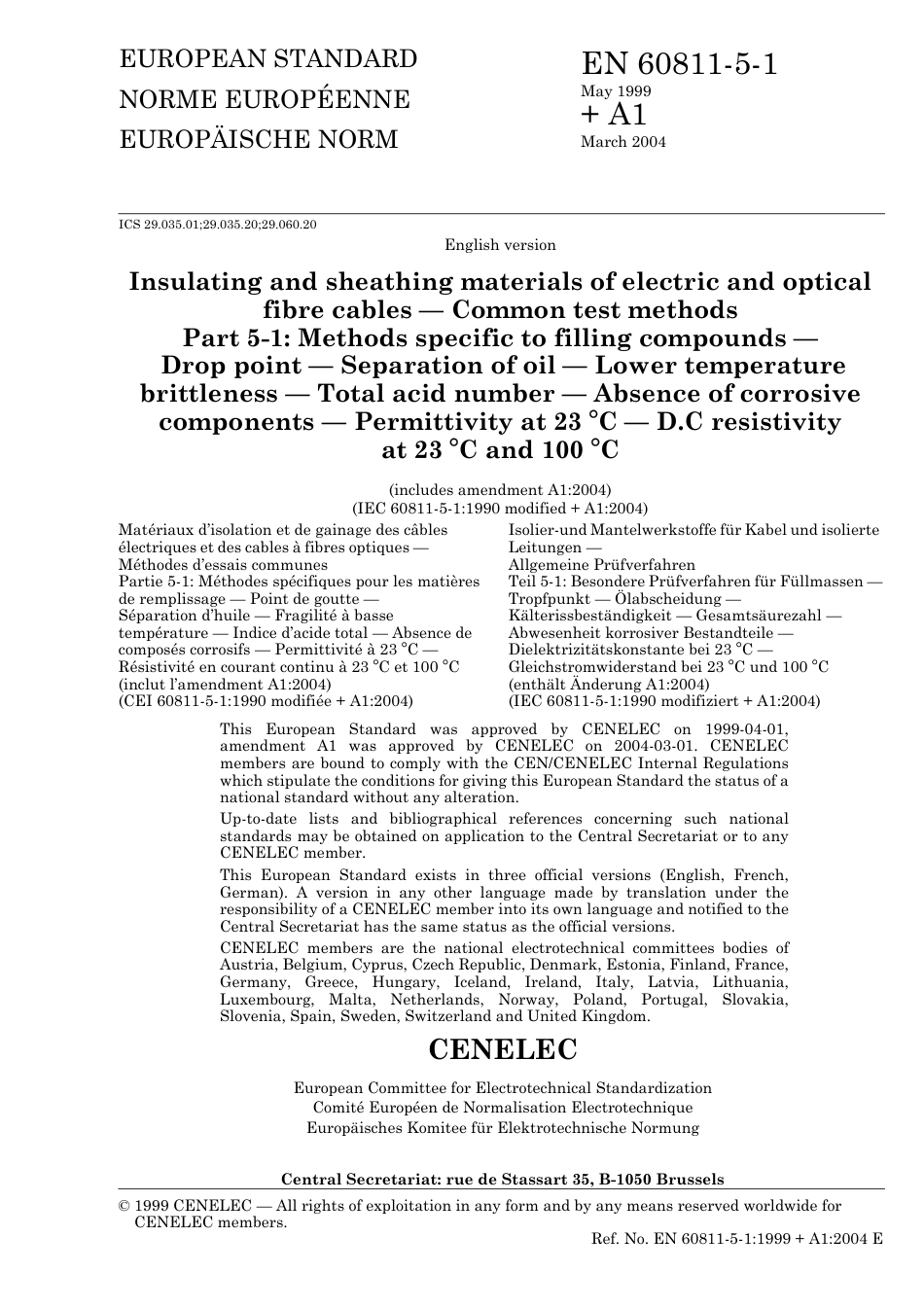 BS EN 60811-5-1-2000 (2004).pdf_第3页