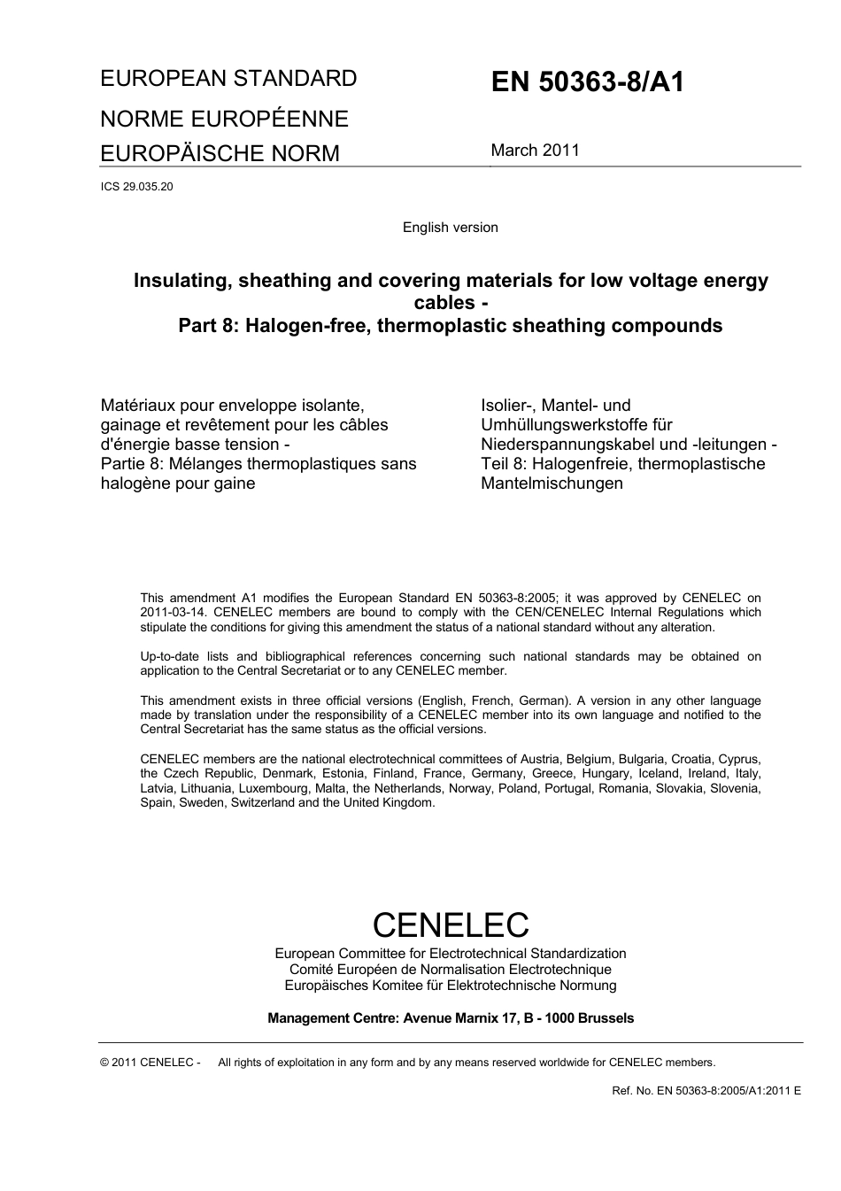 BS EN 50363-8-2005 + A1-2011.pdf_第3页