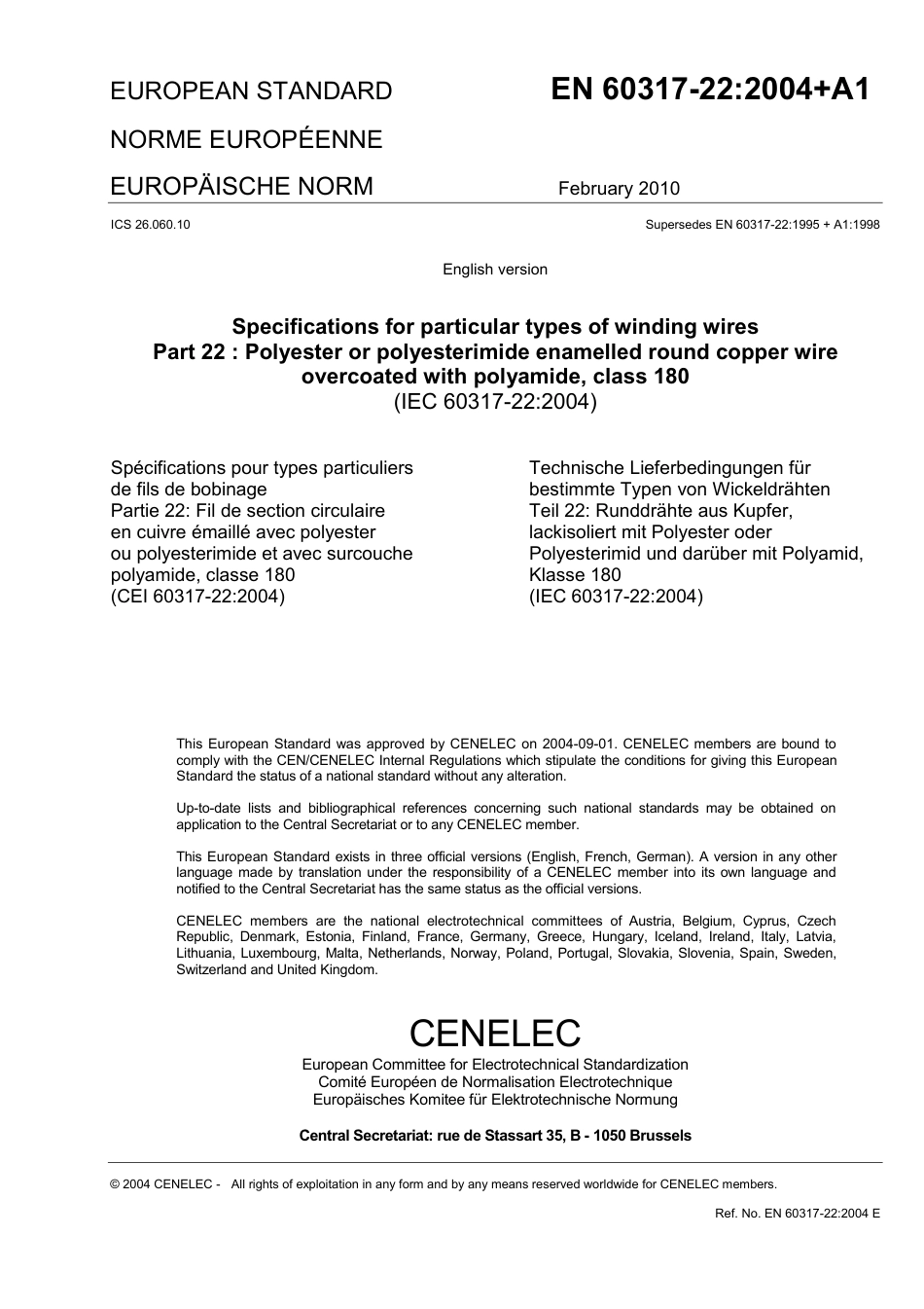 BS EN 60317-22-2004 + A1-2010.pdf_第3页