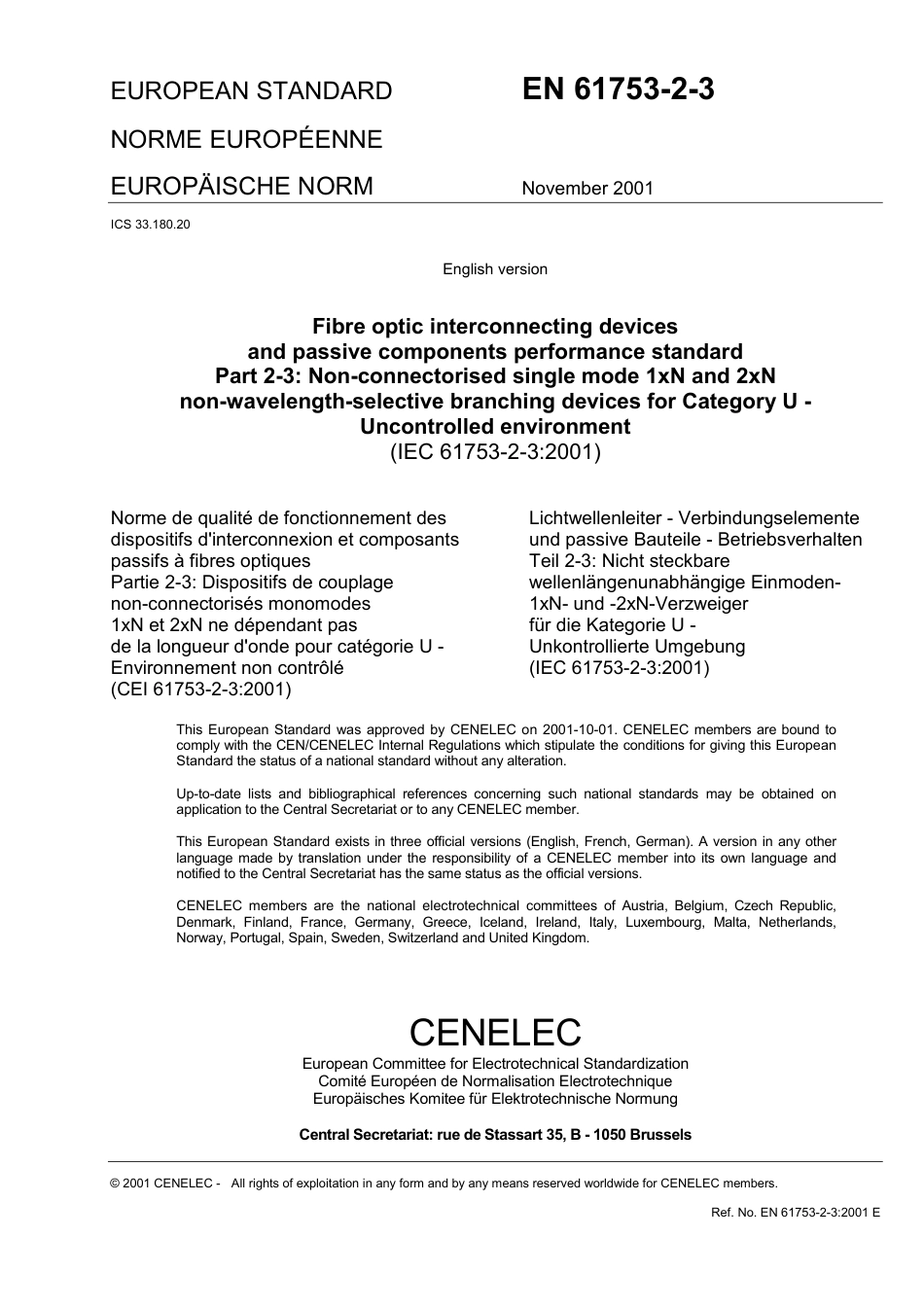 BS EN 61753-2-3-2001.pdf_第3页