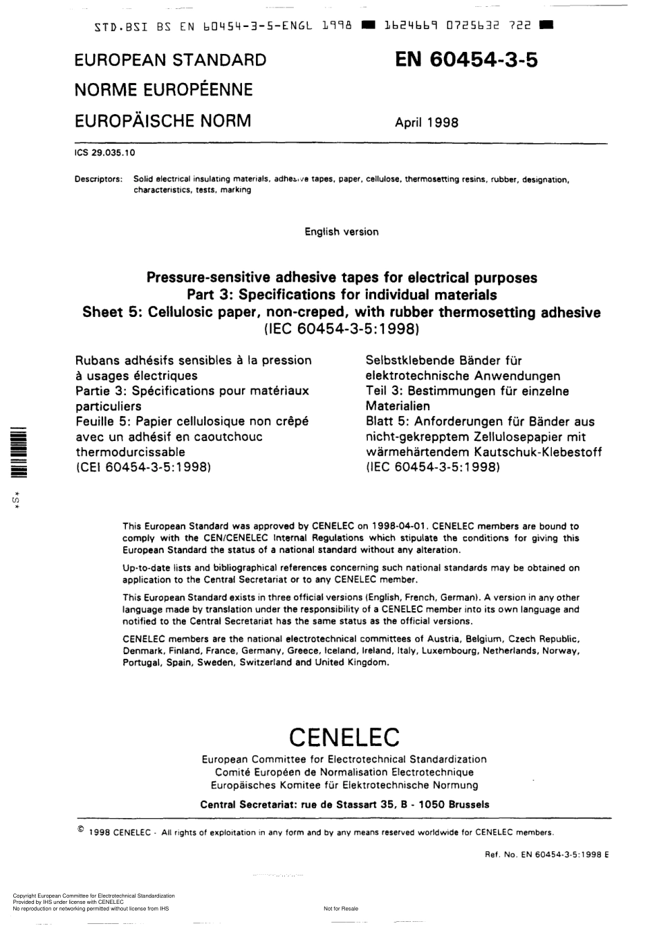 BS EN 60454-3-5-1998 scan.pdf_第3页