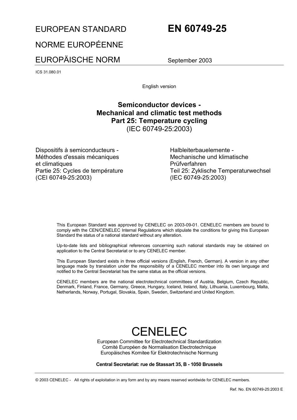 BS EN 60749-25-2003.pdf_第3页