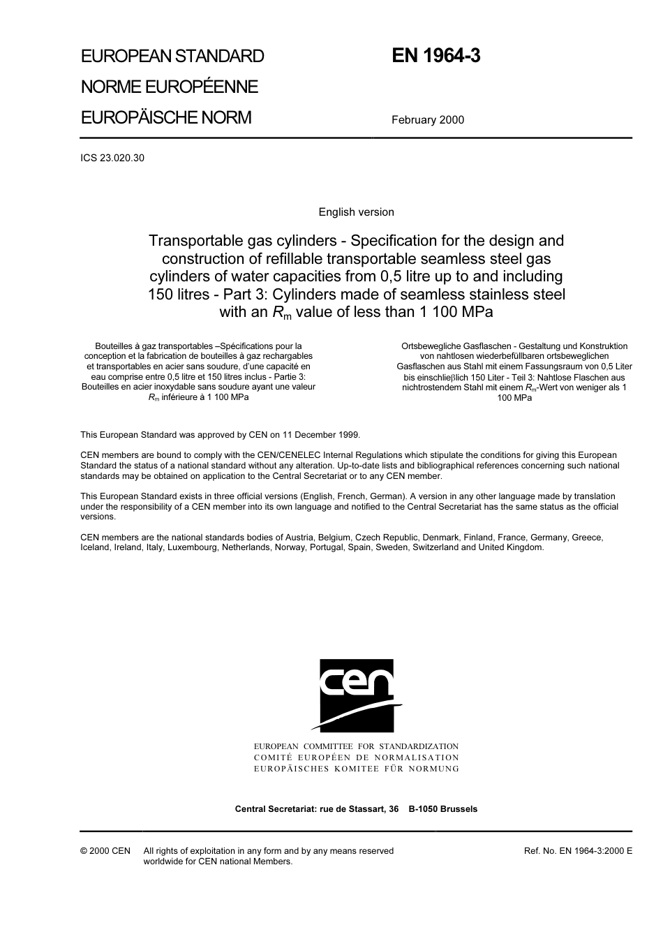 BS EN 01964-3-2000.pdf_第3页