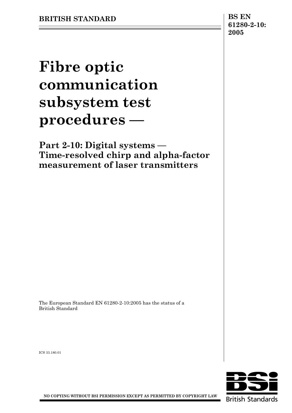 BS EN 61280-2-10-2005.pdf_第1页