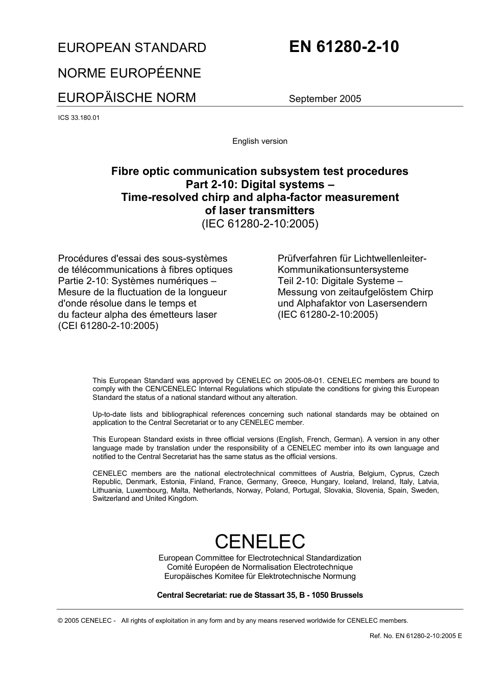 BS EN 61280-2-10-2005.pdf_第3页