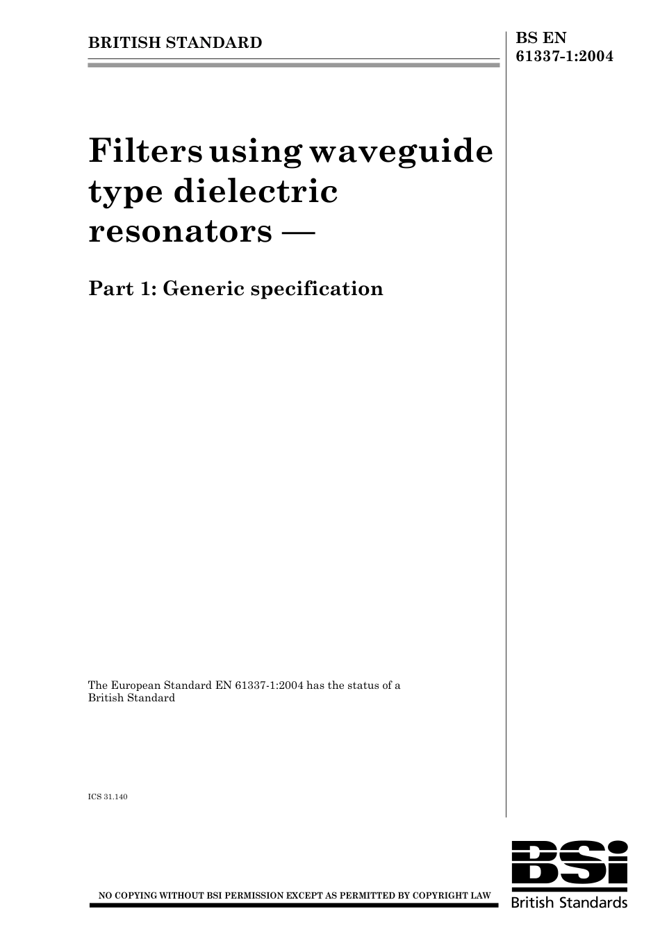 BS EN 61337-1-2004.pdf_第1页