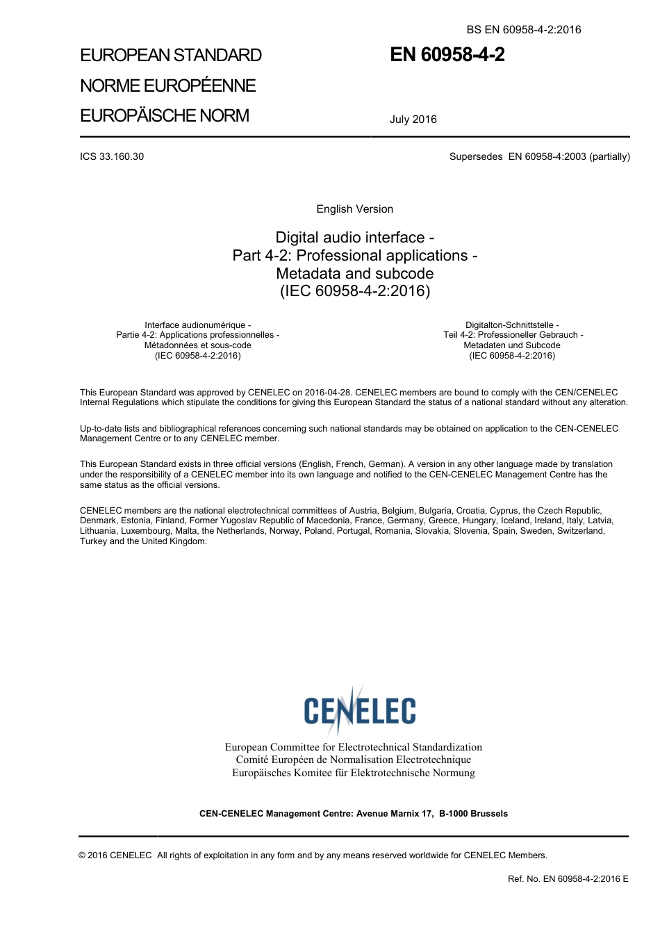 BS EN 60958-4-2-2016.pdf_第3页