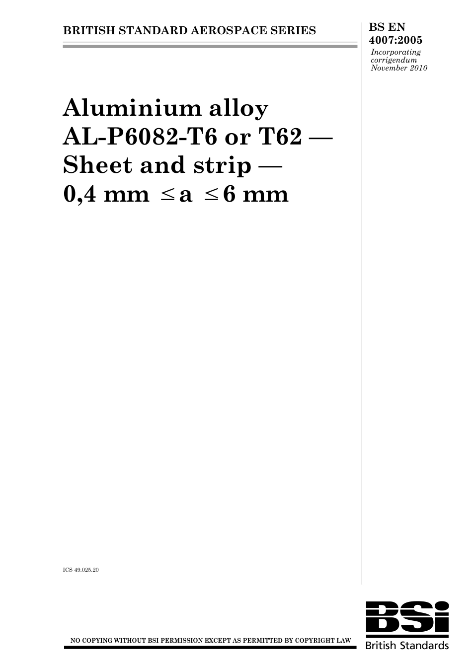 BS EN 04007-2005 (2010).pdf_第1页