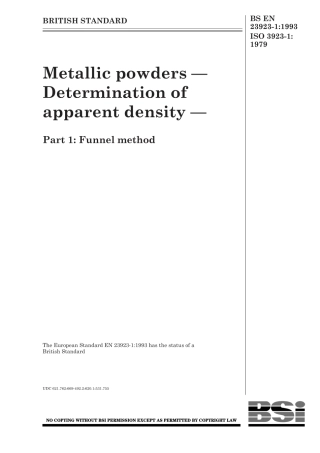 BS EN 23923-1-1993 (1999) ISO 3923-1-1979.pdf