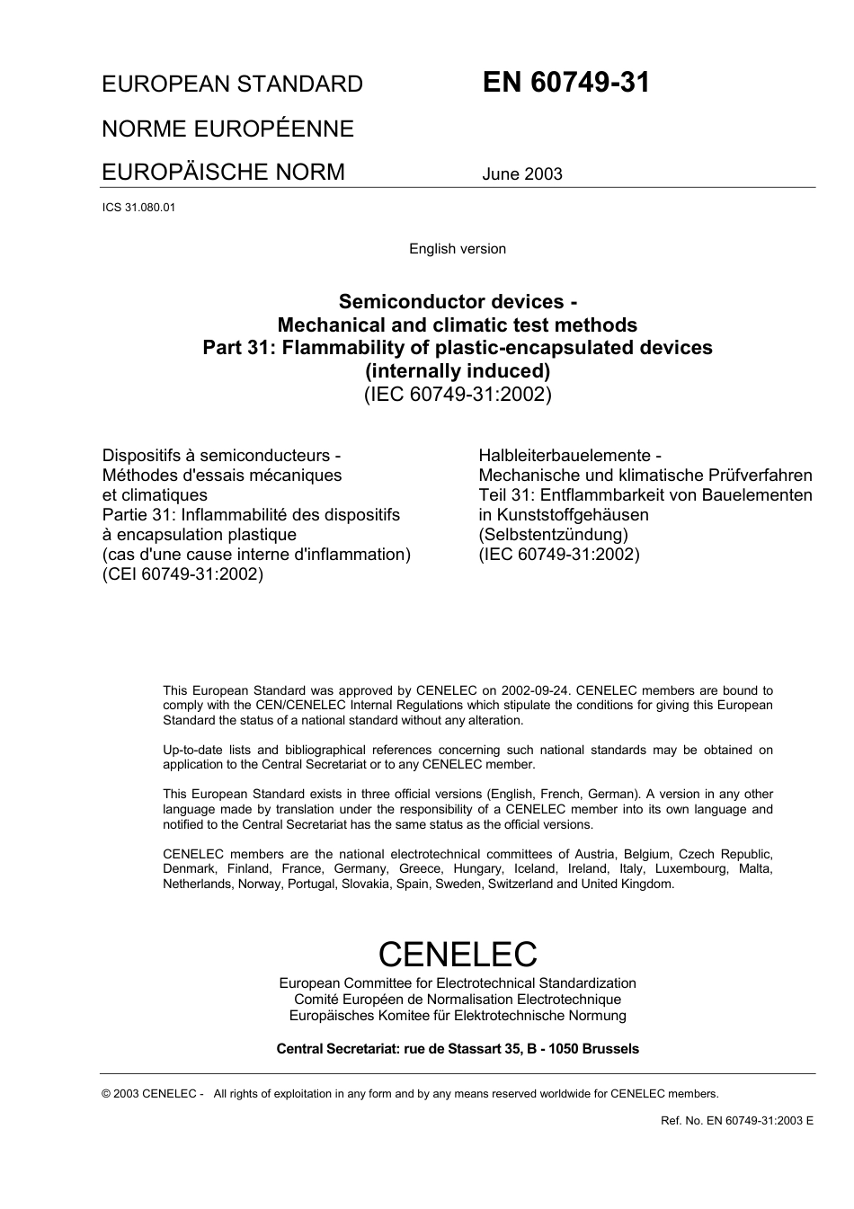 BS EN 60749-31-2003.pdf_第3页