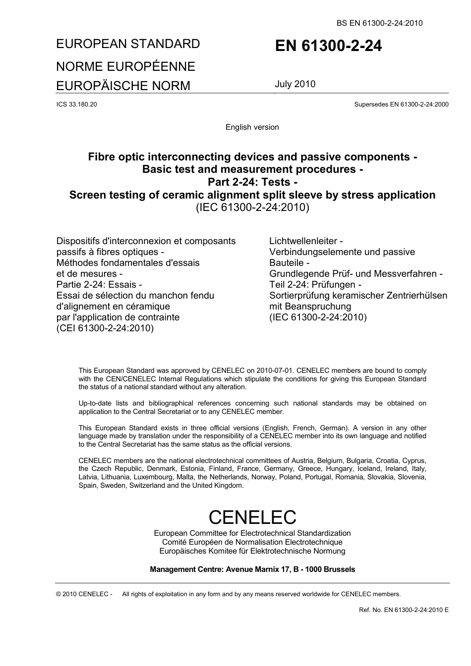 BS EN 61300-2-24-2010.pdf_第3页