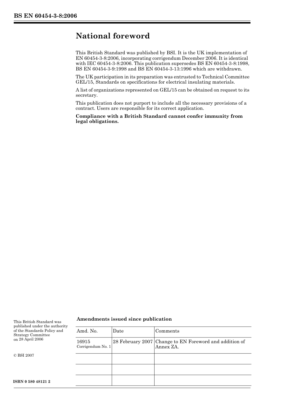 BS EN 60454-3-8-2006 (2007).pdf_第2页