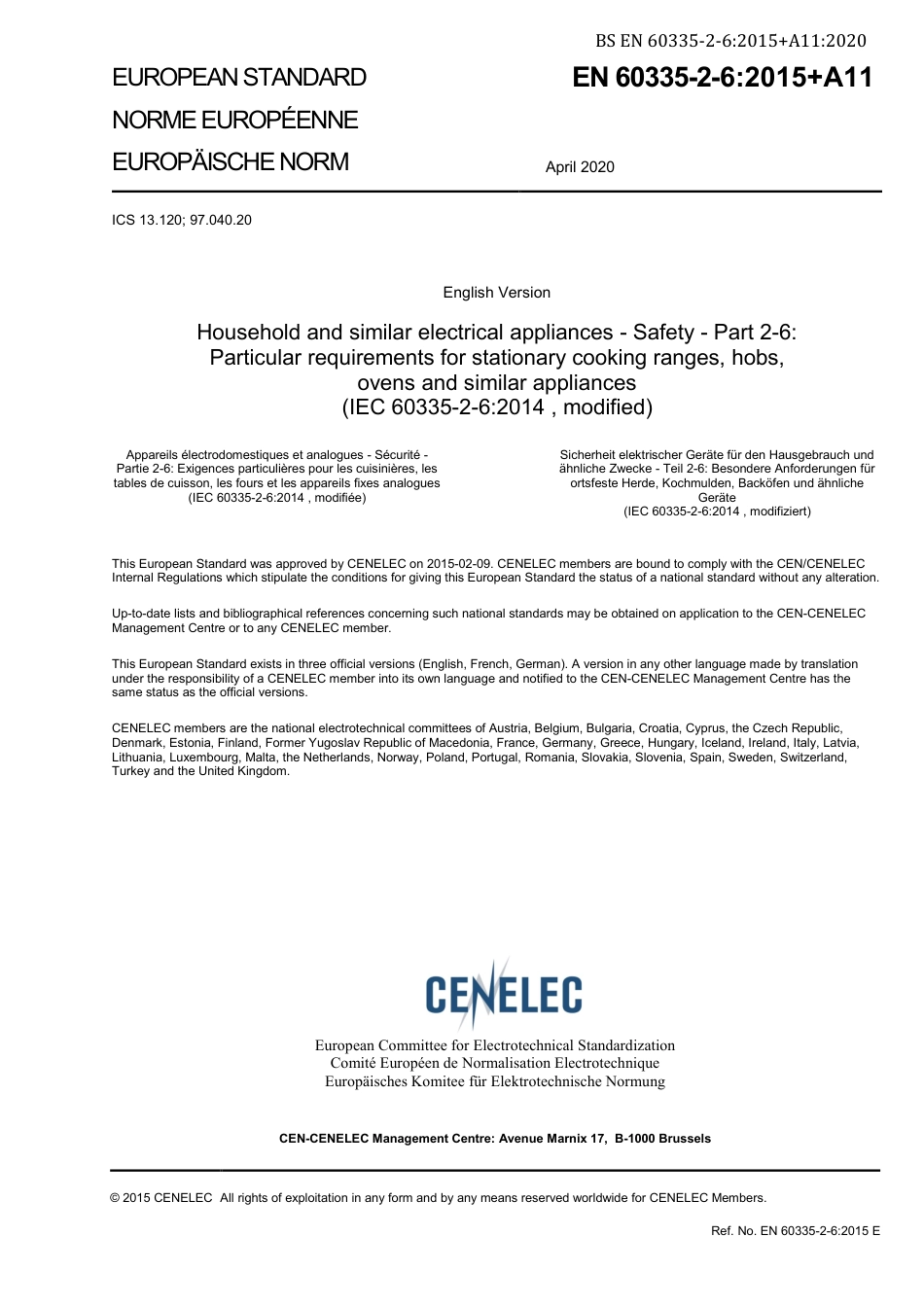 BS EN 60335-2-6-2015 + A11-2020.pdf_第3页