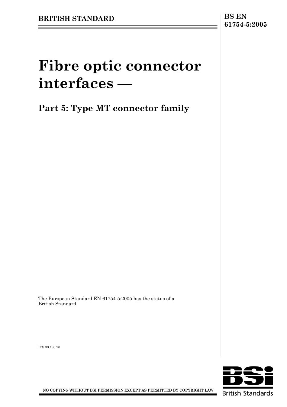 BS EN 61754-5-2005.pdf_第1页