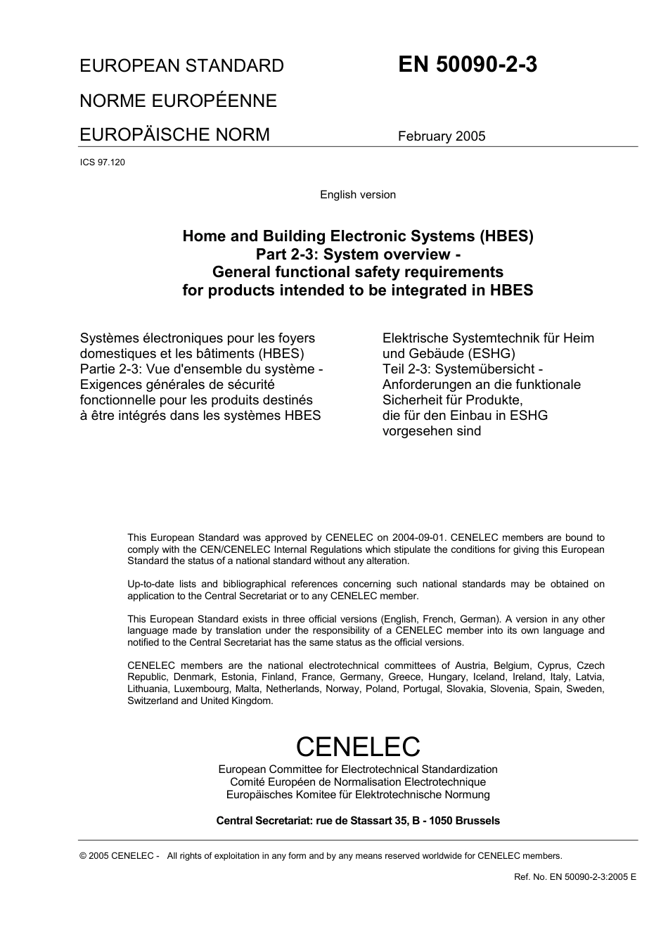 BS EN 50090-2-3-2005.pdf_第3页