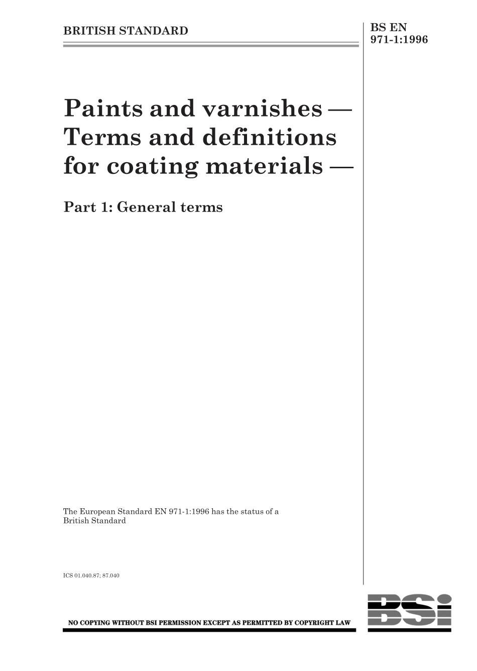 BS EN 00971-1-1996 (1999).pdf_第1页