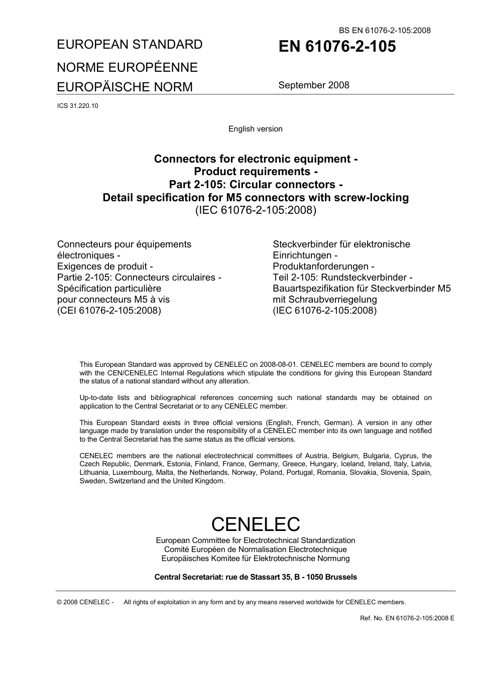 BS EN 61076-2-105-2008.pdf_第3页