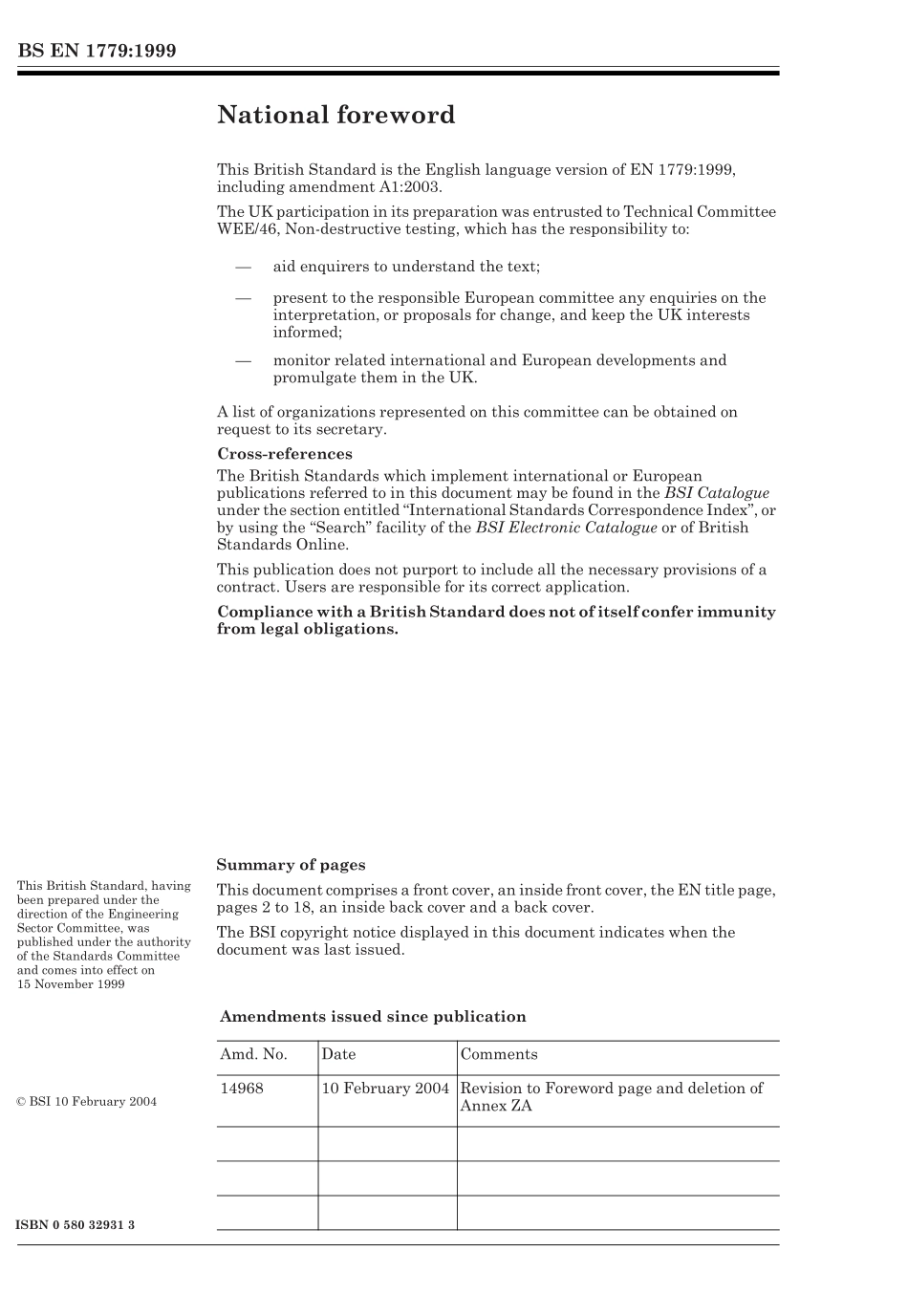 BS EN 01779-1999 (2008).pdf_第2页