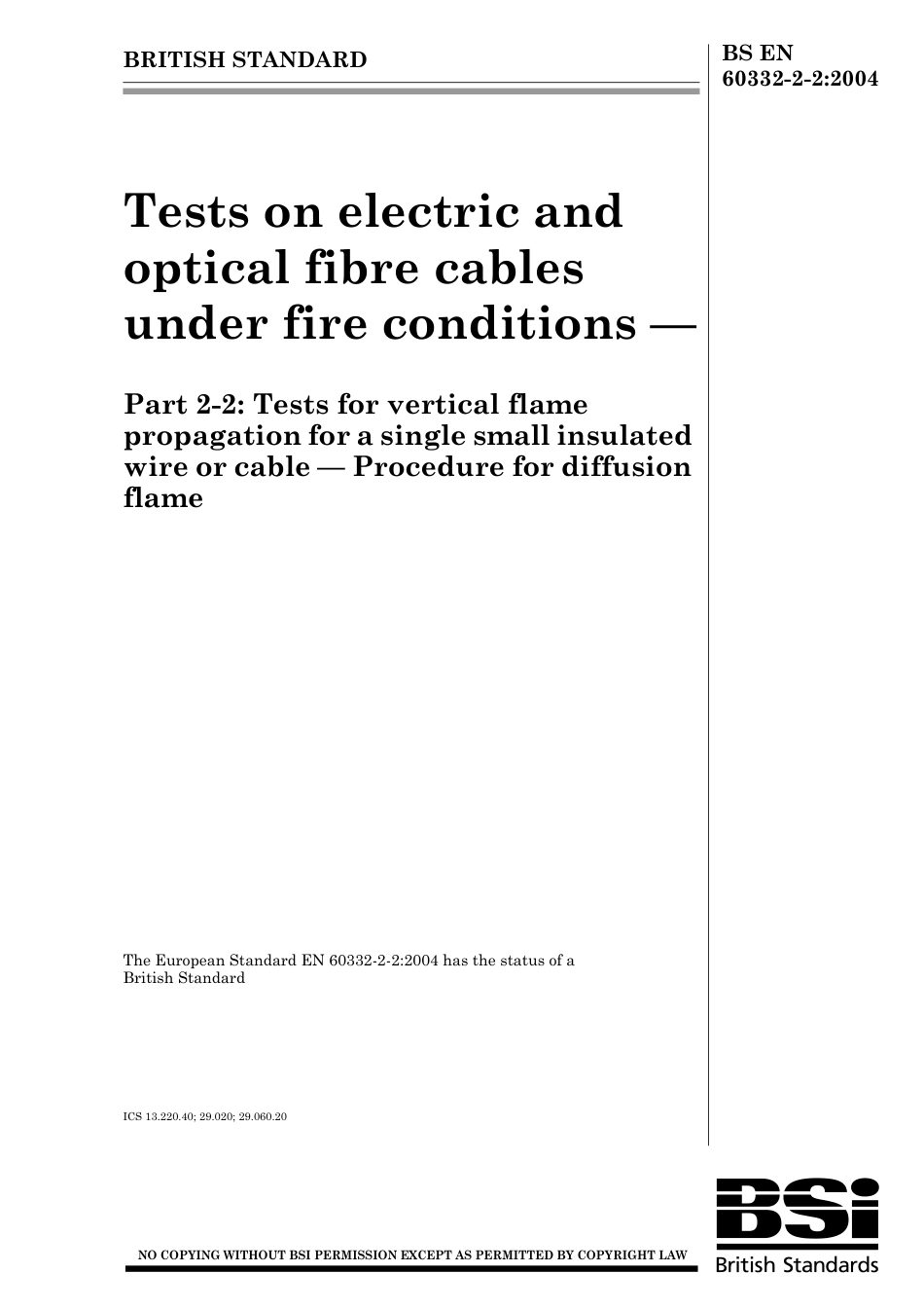 BS EN 60332-2-2-2004.pdf_第1页