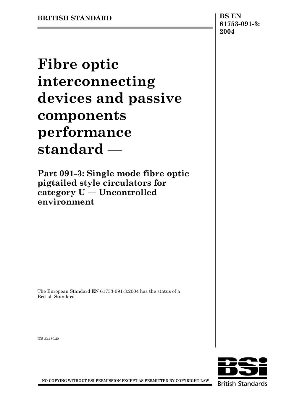 BS EN 61753-091-3-2004.pdf_第1页