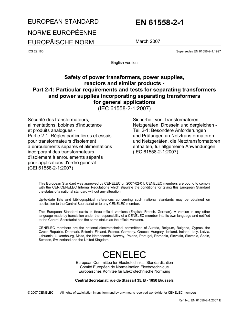 BS EN 61558-2-1-2007.pdf_第3页