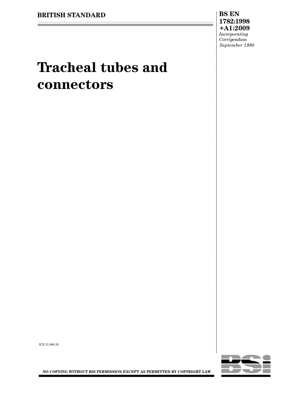 BS EN 01782-1998 + A1-2009.pdf_第1页