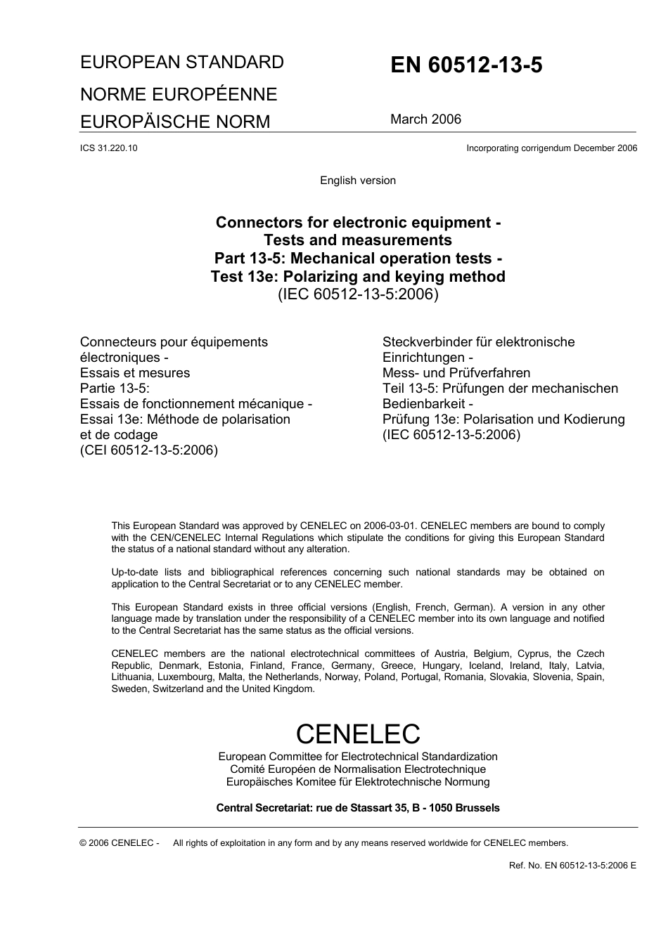 BS EN 60512-13-5-2006.pdf_第3页