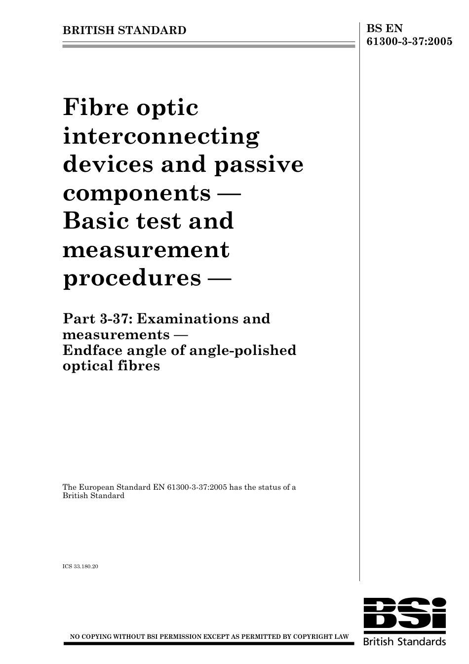 BS EN 61300-3-37-2005.pdf_第1页