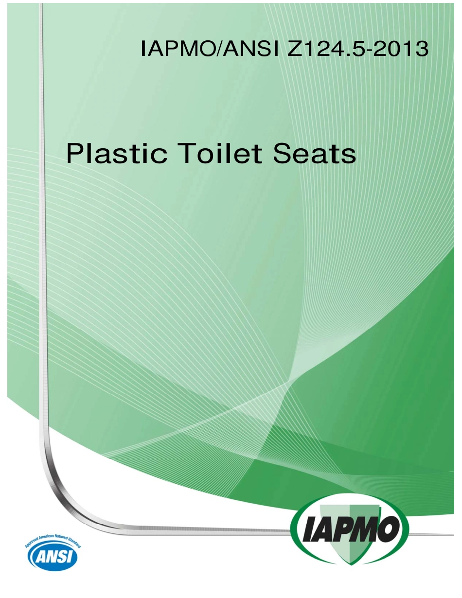 ANSI Z124.5-2013  PLASTIC TOILET SEAT.pdf_第1页